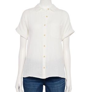 Sonoma Button Up Top